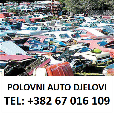 AUTO SERVIS EKO nudi Vam najveći izbor originalnih rezervnih polovnih dijelova po najpovoljnijim cijenama.
Tel: + 382 69 016 109
Za više informacija kliknite na sličicu