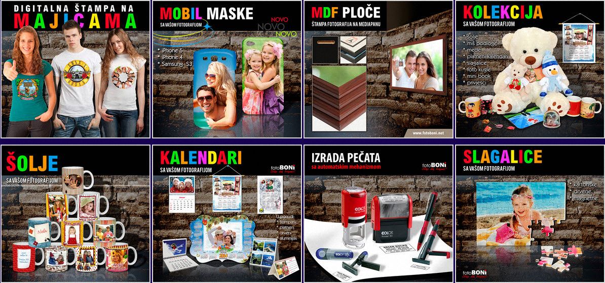 FOTOGRAFSKE RADNJE PODGORICA