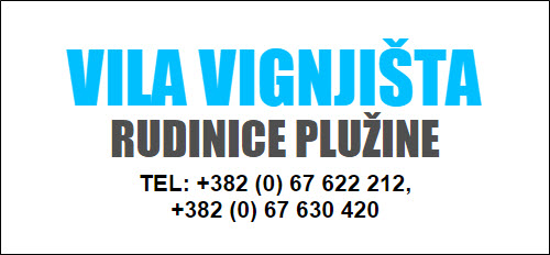 VILA VIGNJIŠTA RUDINICE PLUŽINE